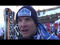 Christof Innerhofer dopo il secondo allenamento in Val Gardena