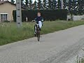 Théo en BMX en Cabre 2
