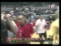 Basketball Fight - player attacks fan