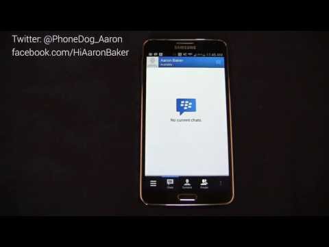 how to know bbm pin on android