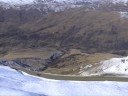 Huge snowkite road gap in New Zealand