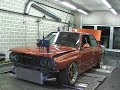 First test after dyno run.Revlimiter 5800rpm.
