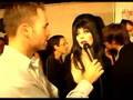 Elvira talks to Matthew Schellhas at Fox Reality Awards