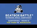 Beatbox World Championship Tom VS Roxorloops r2/2