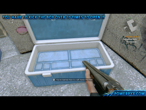 Dying Light - Where to find Korek Machete (Secret Weapon)