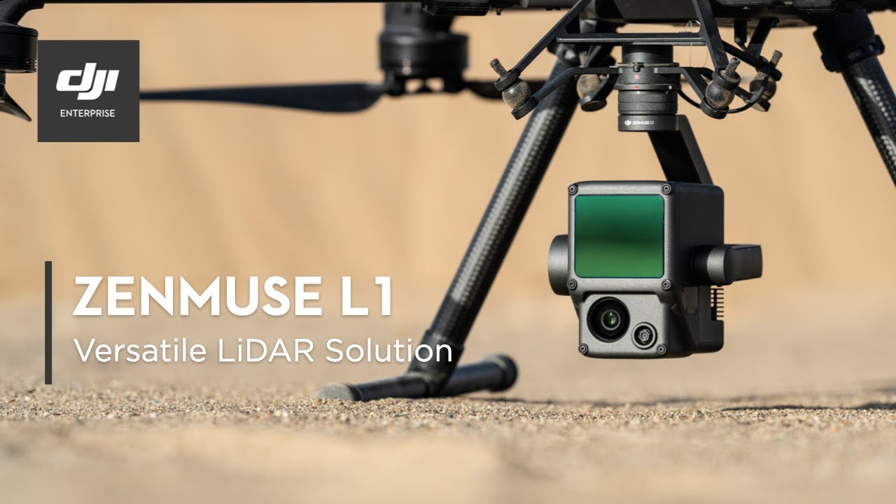 DJI Enterprise Zenmuse L1 - Versatile LiDAR Solution