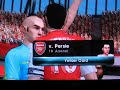 h�ndelser: m�l av mario gomez. gult kort till robin van persie & r�tt kort till gervinho. resultat: 0-1