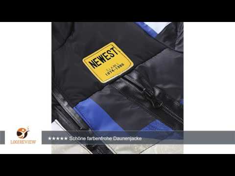 Dr.mama Winterjacke für Kinder camouflage Daunenjacke Jungen Mädchen Steppjacke mit Kapuze