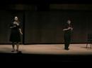 Chloe Schaaf and Ezra Bershatsky (me) Juilliard pre-college opera scenes
