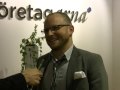 Mikael Ericsson, VD Top Notch Design på Företagarnas riksdagsmingel 091125