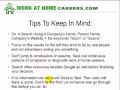 How To Determine If A Company Is A Work At Home Scam