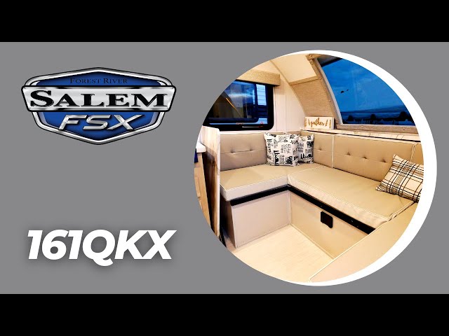2023 Salem FSX by Forest River 161QKX New for 2023! Mid Bath + U in Travel Trailers & Campers in Winnipeg