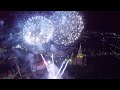 Foc de artificii la Timisoara filmat din drona