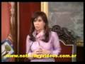 videos de 9 de Febrero 2009 2 Ceremonia de Bienvenida a Cristina Fernandez en España