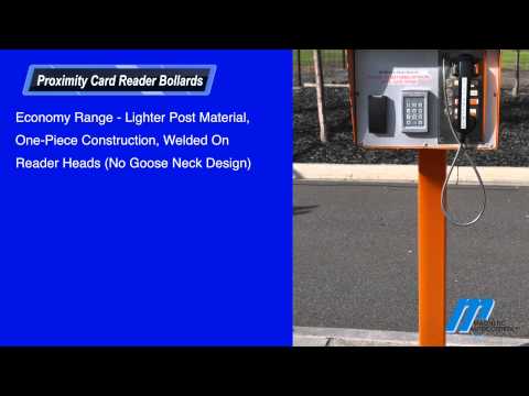 MKA Card Reader Bollards Magnetic Automation