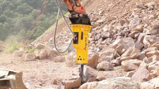 video thumbnail Hydraulic Breaker with reduced noise, maximized impact and minimized the bolt loosening by vibration youtube