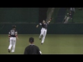 【プロ野球パ】どうしたギータ!? 高いフライをまさかのバンザイエラー 2015/06/24 L-H エラー