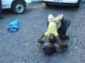 Street Acrobats in Cape Town, African Footage (7)