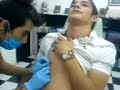 piercing en el pezon