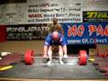 Wabdl Worlds raw deadlift 365 kg(804 lb) no lift