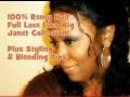 100% Remy Hair Full Lace Lisa wig by Janet Collection  Review ~ Plus Styling Tips ℒℴѵℯ