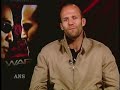 jason statham's stunts in war aren't as hardcore as they have been in previous films.