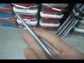 Chosonninja how to make cheap bo shurikens for training. video #1