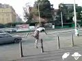 Free-Runner hit in the nuts