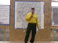 briefings to crew chiefs from meteorologist, fire behaviorist, evening crew chief, and jeanne pincha-tulley for fires near hailey, ketchum & sun valley, idaho