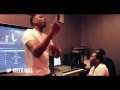 MEEK MILL AND LOS FREESTYLE IN STUDIO