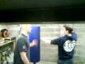Rocky Balbozo - The bag fights back.