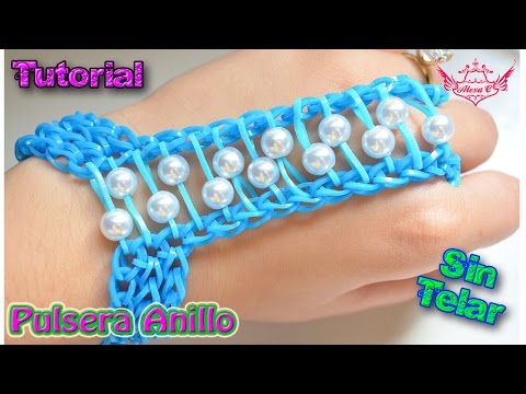 ♥ Tutorial: Pulsera Anillo (sin telar) ♥