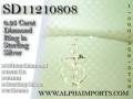 videos de 0.25 Carat Diamond Ring in Sterling Silver