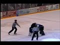 Lincoln Stars and Indiana GOALIE FIGHT