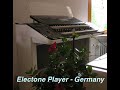 White Mane (T-Square) on White Electone by Electone Player