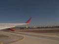 Southwest Air Taxing takingoff LAX 24L