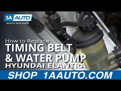 how to change timing belt on hyundai getz