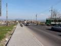 The manual train barrier at Targu Secuiesc(Kezdivasarhely) on the National Road DN11(Romania)