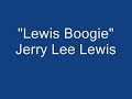 Lewis Boogie