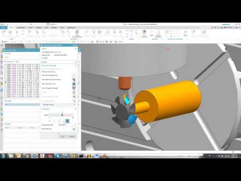 NC simulation with NX (IMS post)