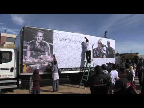 actor - Thousands of fans turn out on Sunday for a tribute to actor Paul Walker and his friend, Roger Rodas, at the site where Walker and Rodas were killed.