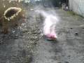 TLSFx yellow and purple smoke grenades for airsoft or paintball