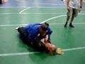 Nancy's first Jui Jitsu fight