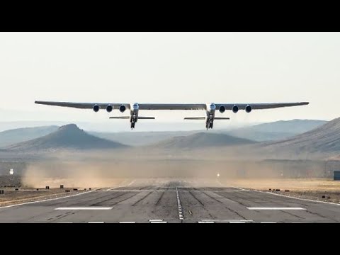 Stratolaunch: Erster Testflug des grten Flugzeugs ...