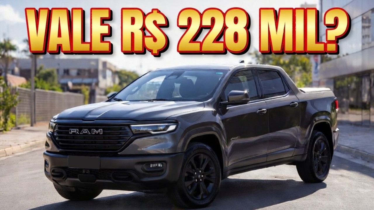 RAM RAMPAGE Big Horn 2.2 Turbodiesel: Vala a Pena Comprar a Ram mais Barata do Brasil?