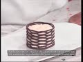 Mousse de naranja con frutos rojos