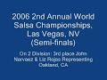 06 world salsa championships: 3rd place on2 division