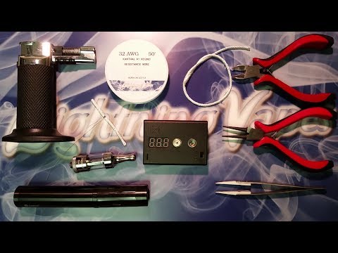 how to rebuild single coil atomizer