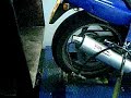 Honda CB1 en banco de prueba
