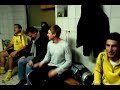 Hüfte and the Schmittwiesboys singing "Gomela Vista"